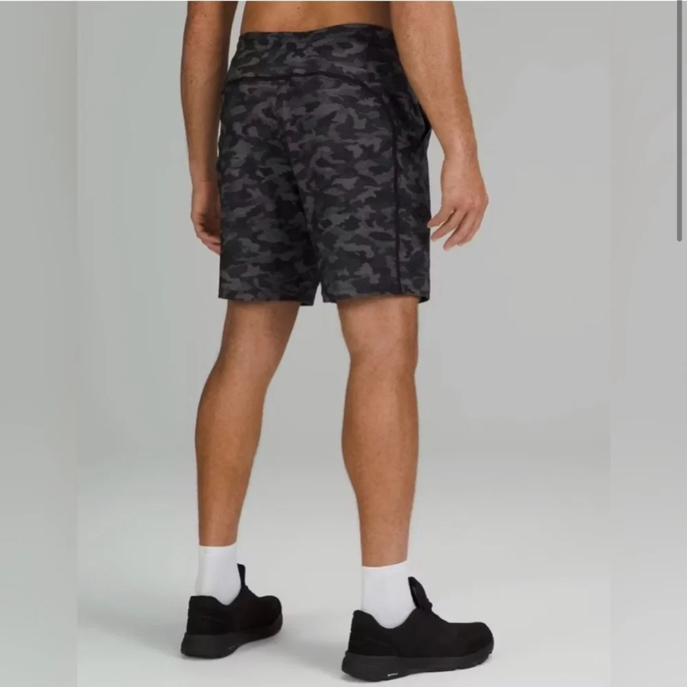 Lululemon Pace Breaker Camo Shorts